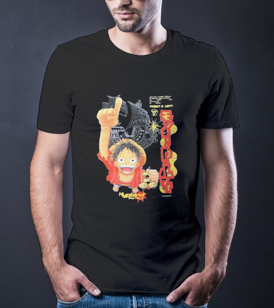 Monkey D. Luffy Adventures Defeating Famous Opponents Bounty Over 400000000 Hypland One Piece Ship T-Shirt