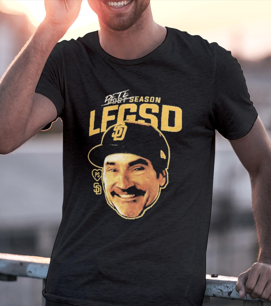 Pete Season Lfgsd San Diego Baseball Legends Cap T-Shirt