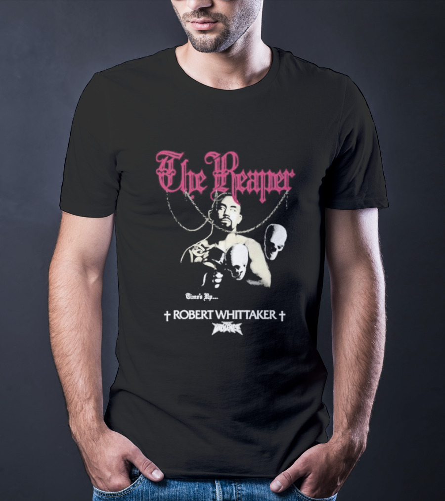 The Reaper Time's Up Robert Whittaker UFC T-Shirt