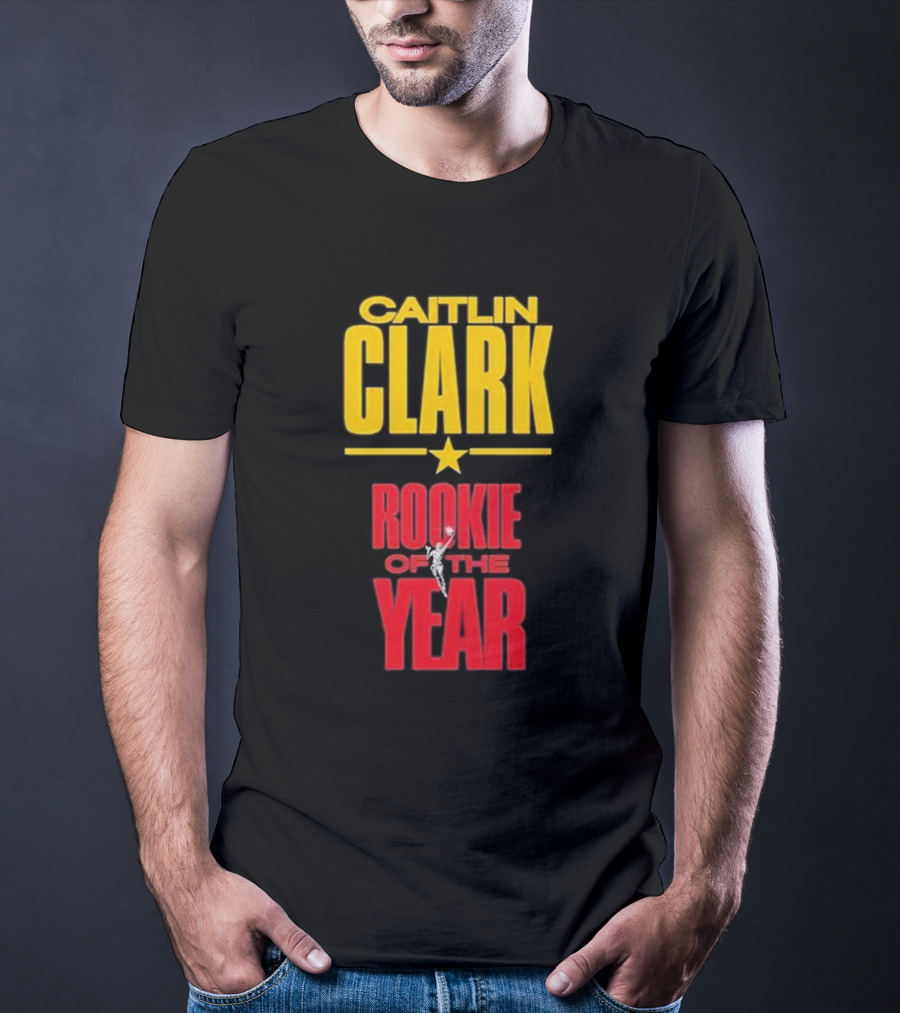 Caitlin Clark Rookie Of The Year Star Athletic Achievement 24 T-Shirt