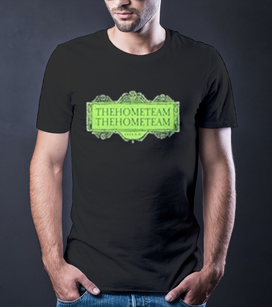 The Home Team Beetlejuice Beetlejuice Vintage Green Text T-Shirt
