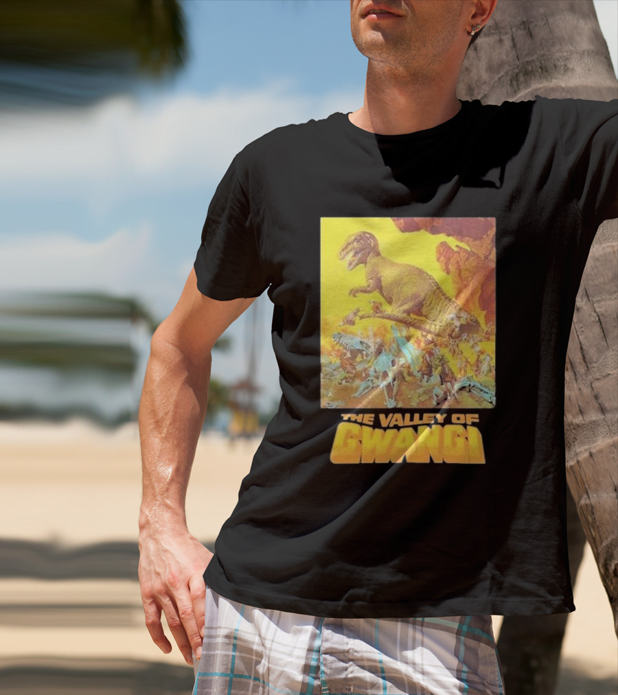 The Valley Of Gwangi Dinosaur Adventure Scene T-Shirt