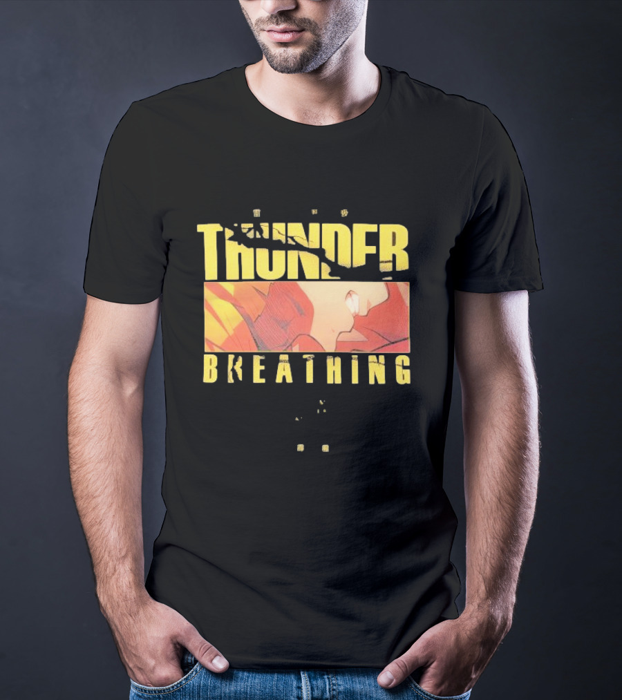 Thunder Breathing First Form Thunderclap And Flash Anime T-Shirt