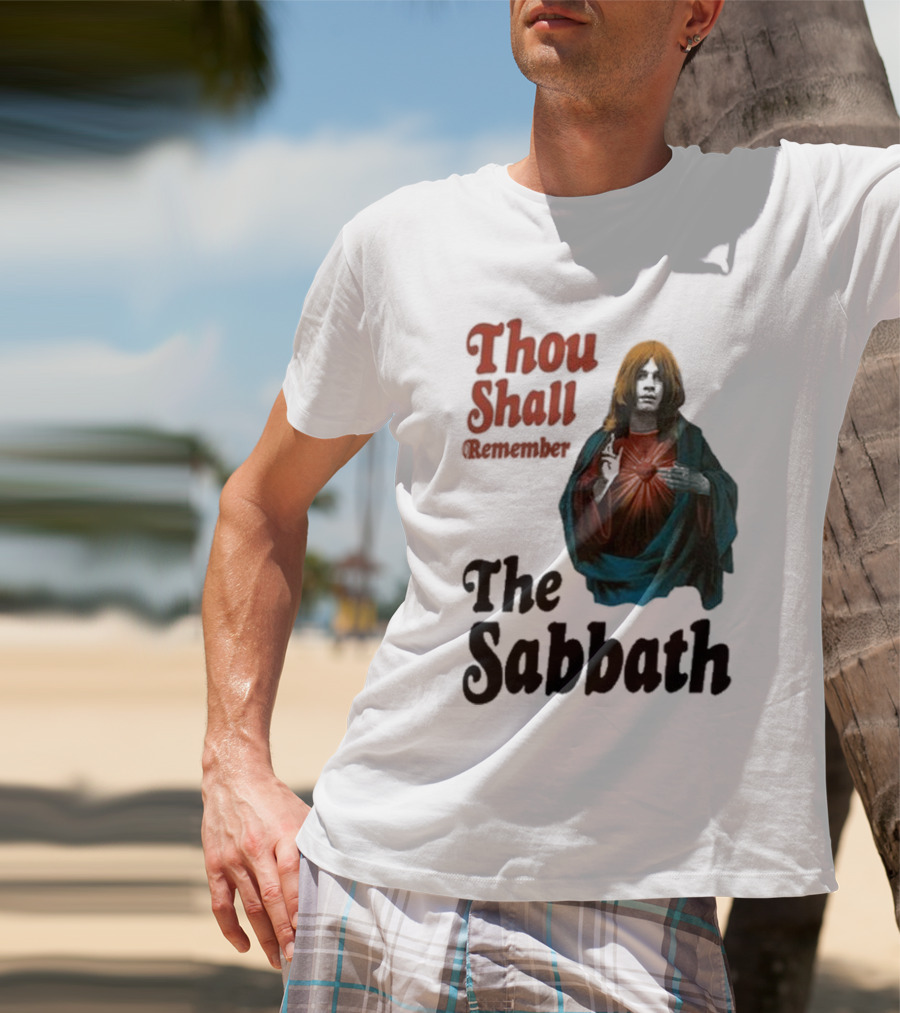 Thou Shall Remember The Sabbath Black Sabbath T-Shirt