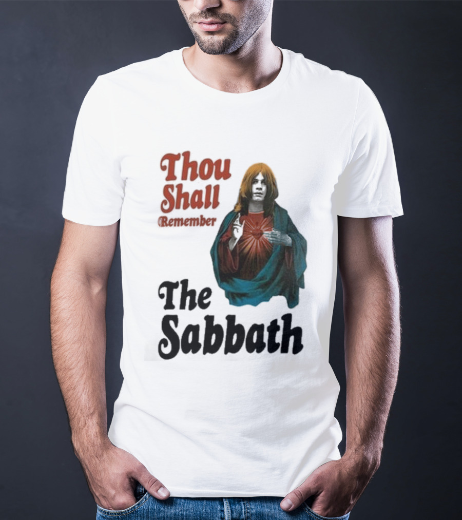 Thou Shall Remember The Sabbath Black Sabbath T-Shirt