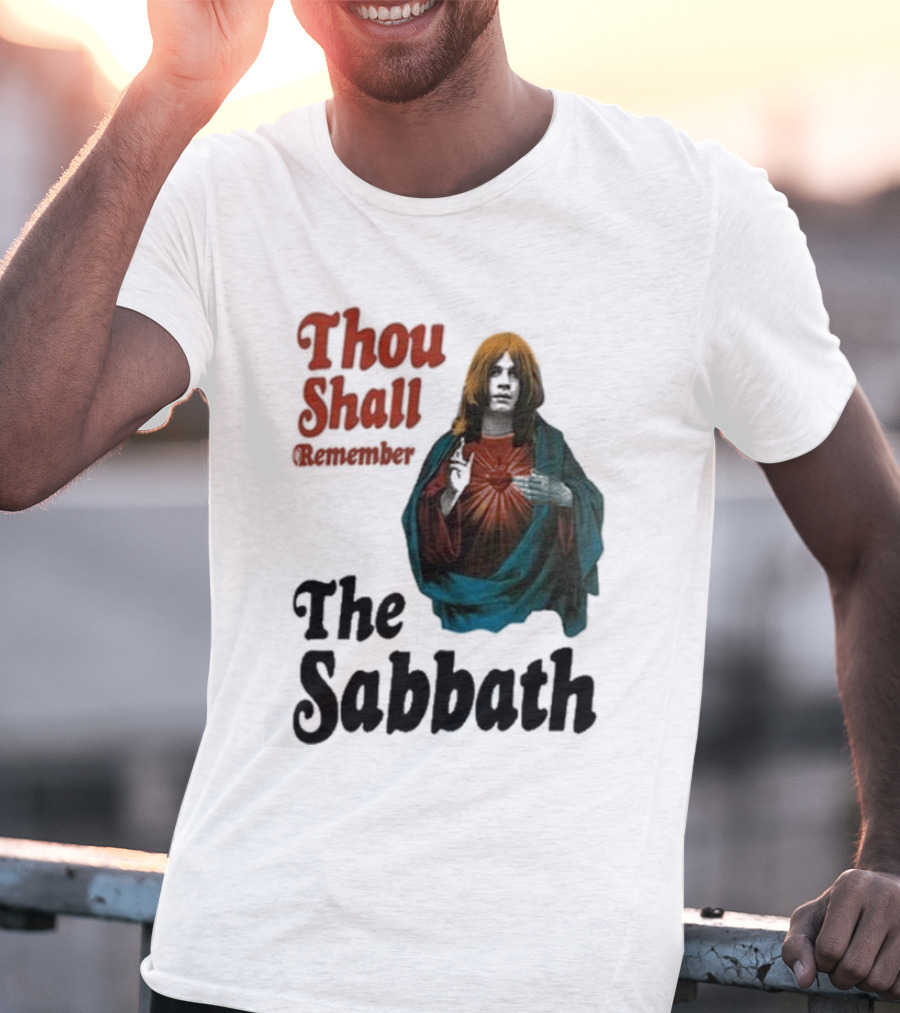 Thou Shall Remember The Sabbath Black Sabbath T-Shirt