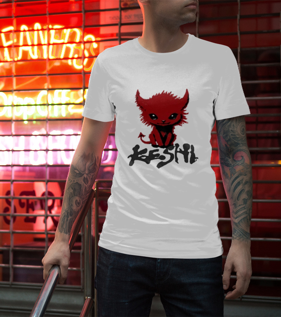 Keshi Red Devil Monster Character T-Shirt