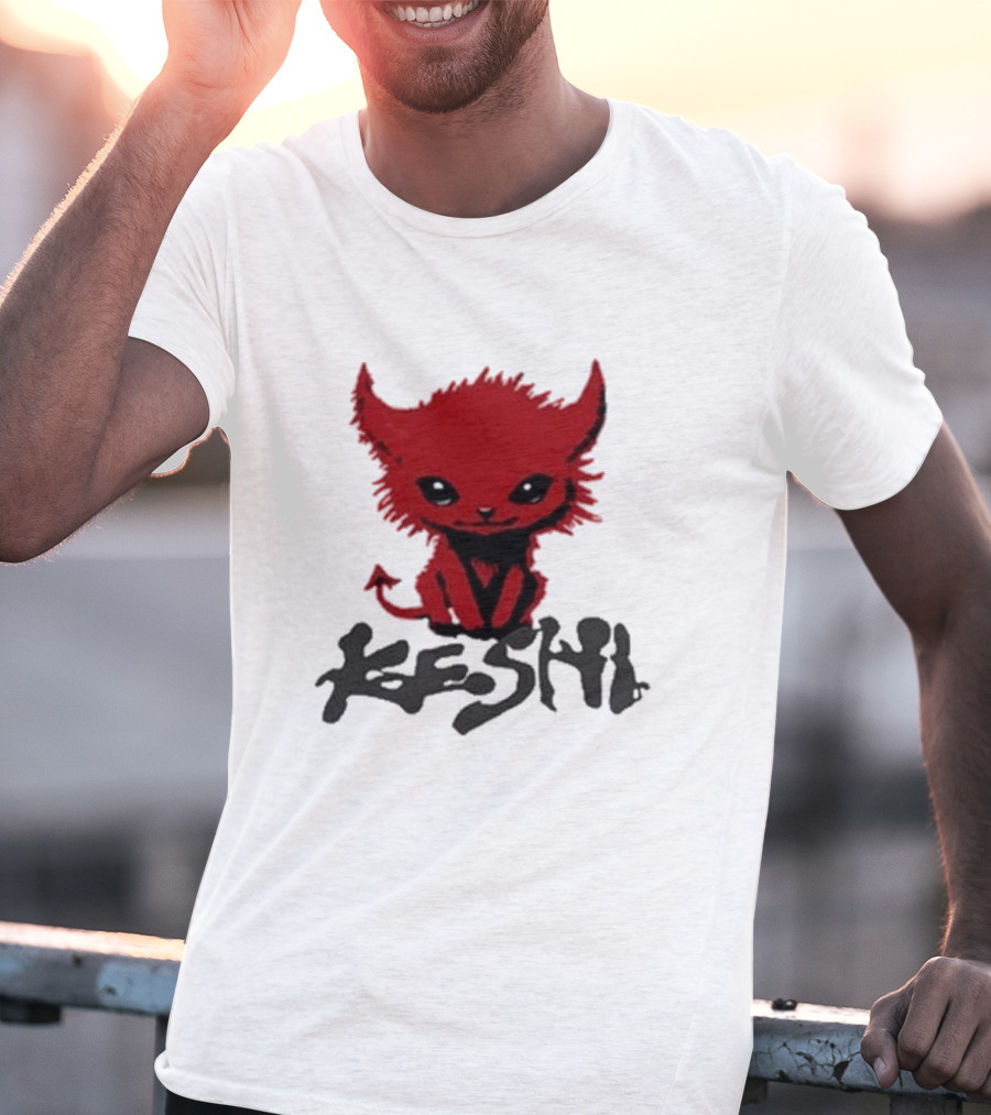 Keshi Red Devil Monster Character T-Shirt