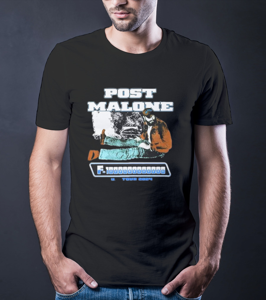 Post Malone F-1 Trillion U.S. Tour T-Shirt