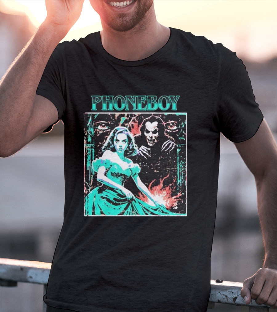 PHONEBOY A Night Of Ultimate Horror Vintage Gothic Horror Aesthetic T-Shirt