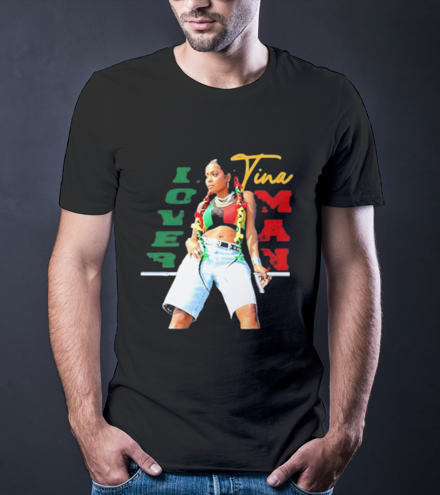 Tina Pinnock Lover Man Reggae Style Vibes T-Shirt
