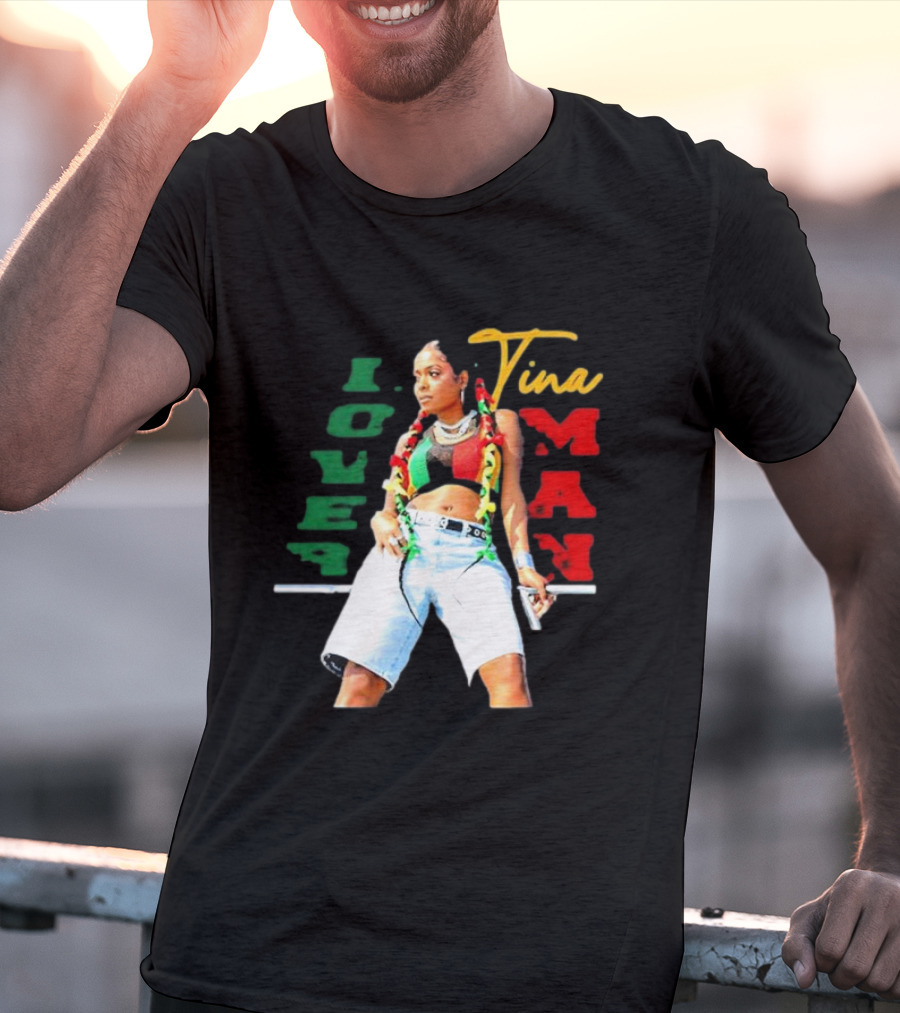 Tina Pinnock Lover Man Reggae Style Vibes T-Shirt