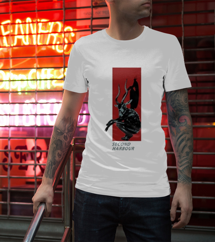 Second Harbour Gazelle And Bird T-Shirt