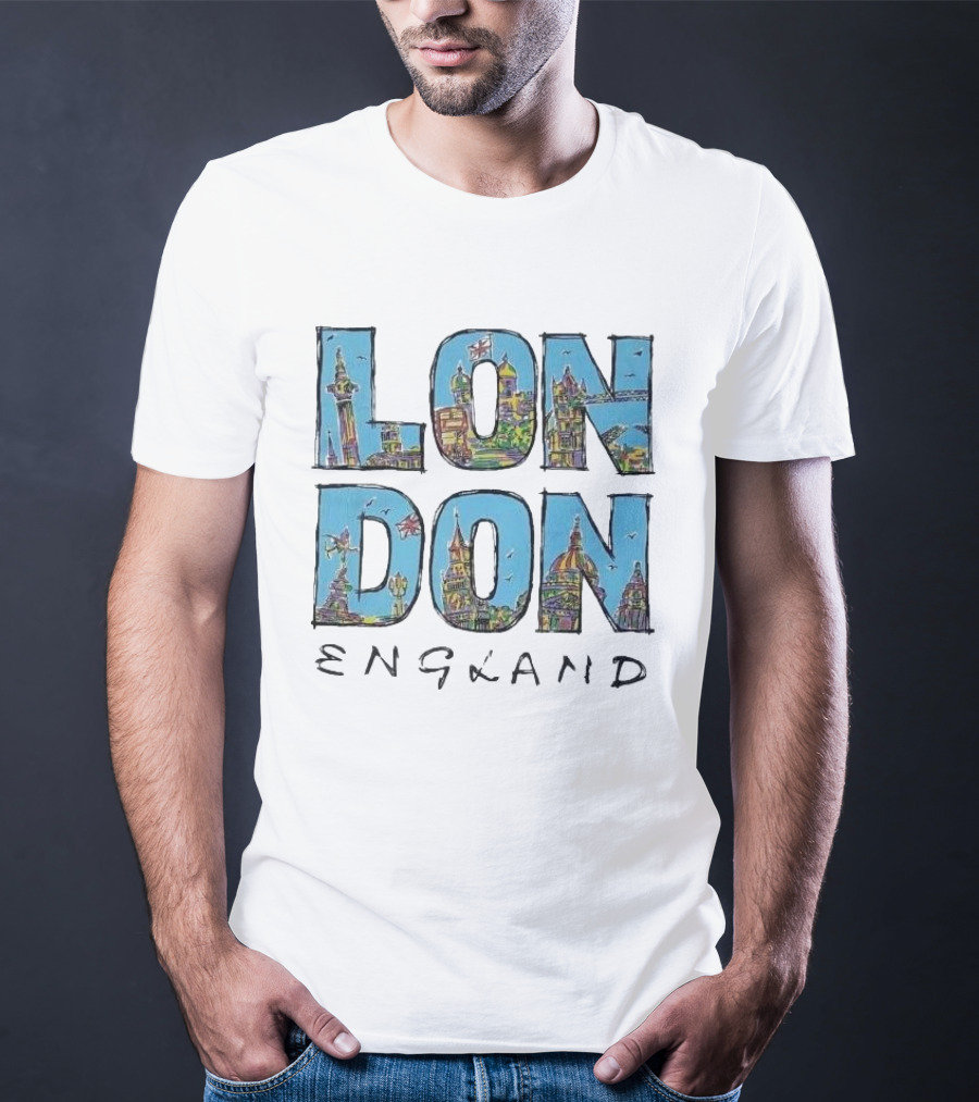 London England Landmarks T-Shirt