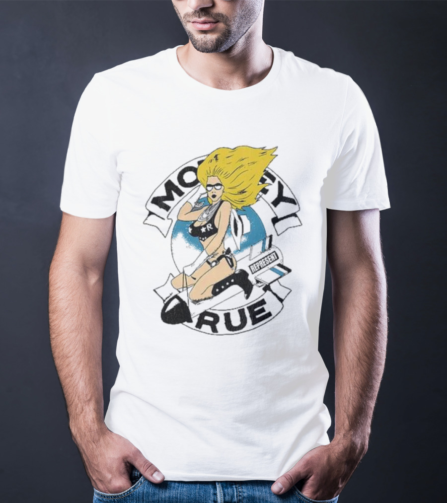 Represent Motley Crue Secret Show Blonde Bombshell Iconic T-Shirt