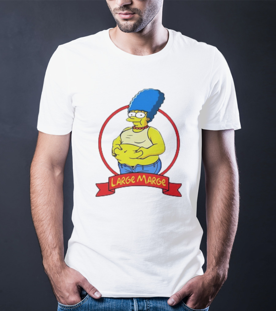 Large Marge Simpsons Cartoon Meme T-Shirt