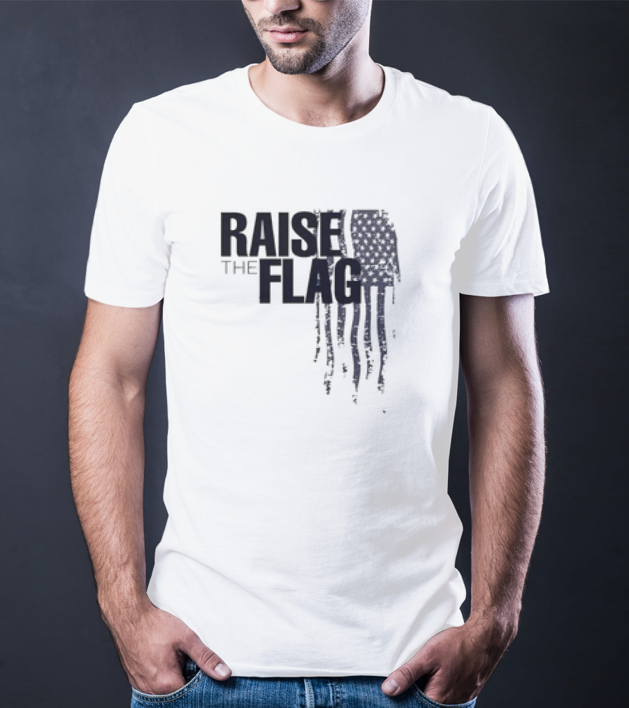 Raise The Flag Supersoft American Flag T-Shirt