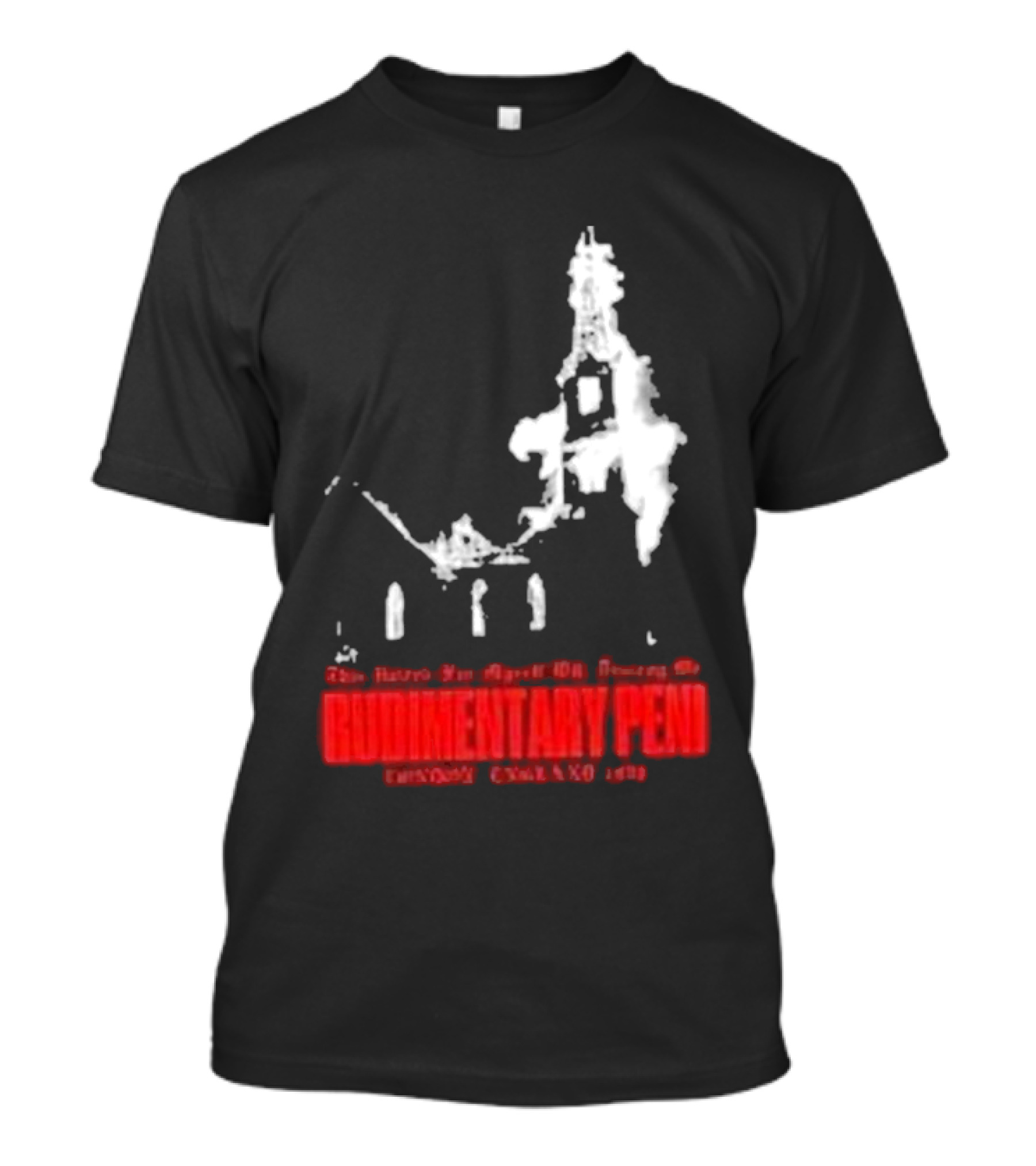 Rudimentary Peni San Francisco On Broadway 1984 Bootleg Union Death Church T-Shirt