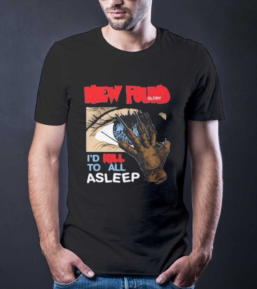 New Found Glory Eye Claw I'd Kill To Fall Asleep T-Shirt