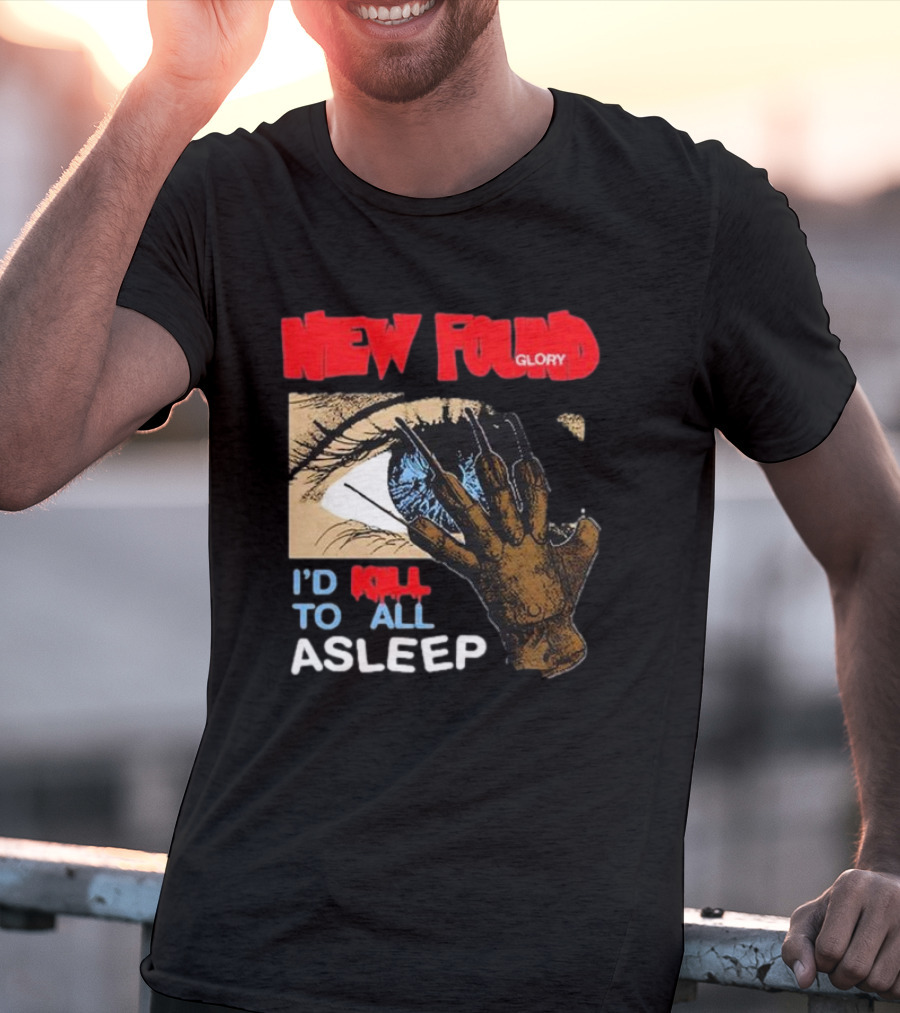 New Found Glory Eye Claw I'd Kill To Fall Asleep T-Shirt