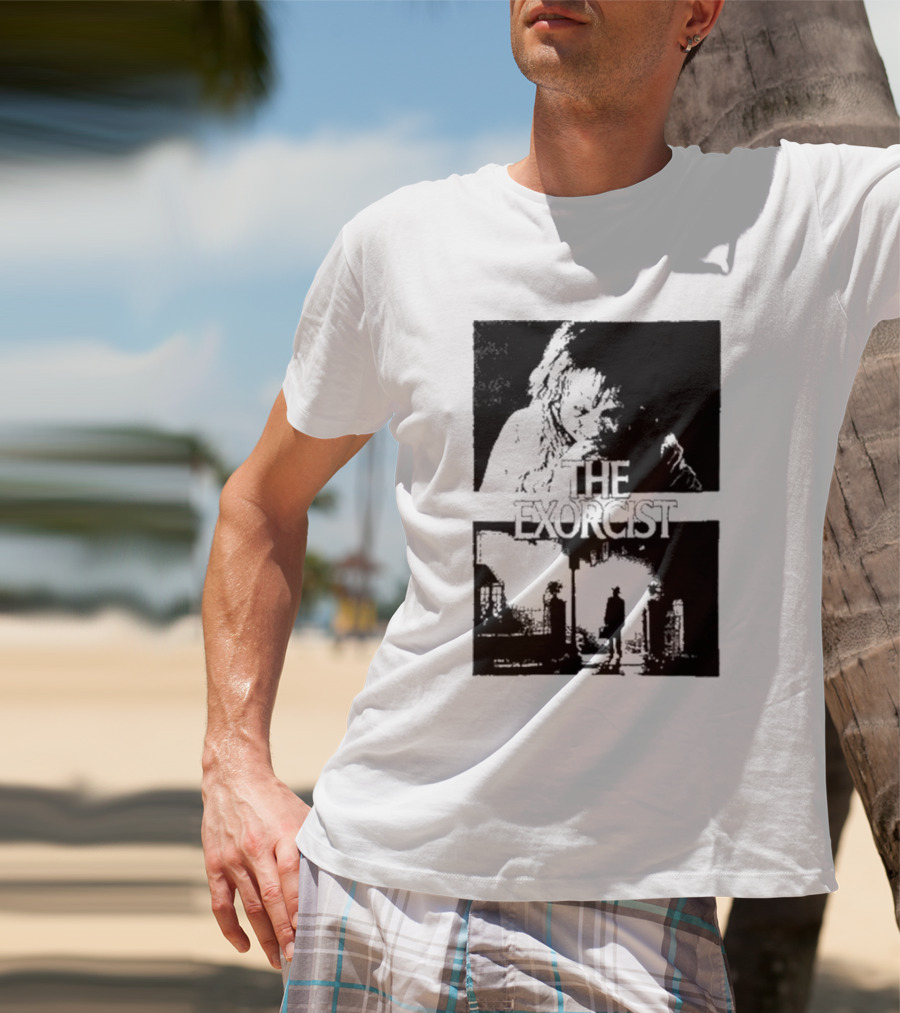 San Antonio Sharpist Horror Crossover The Exorcist T-Shirt