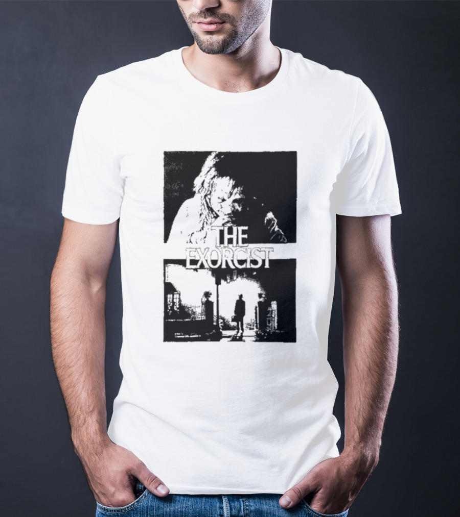 San Antonio Sharpist Horror Crossover The Exorcist T-Shirt