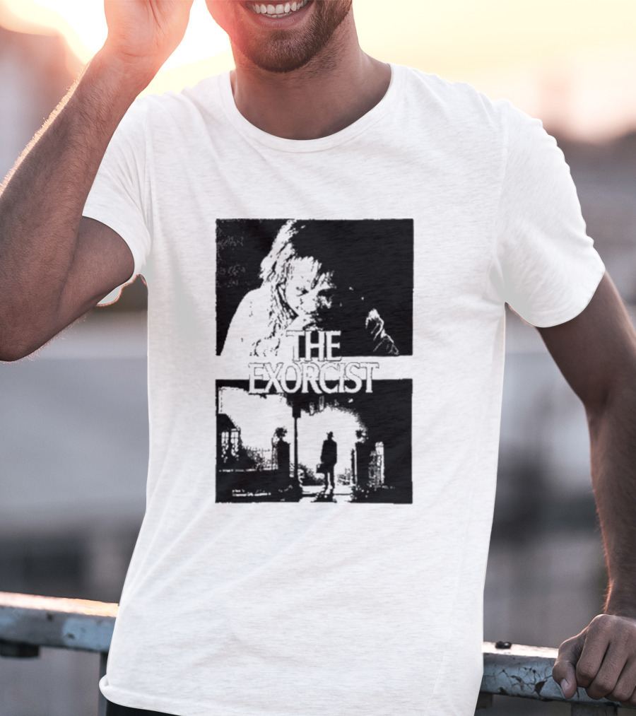 San Antonio Sharpist Horror Crossover The Exorcist T-Shirt