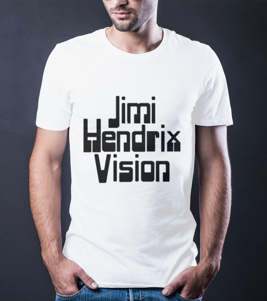 Jimi Hendrix Vision Ringer Retro Psychedelic T-Shirt