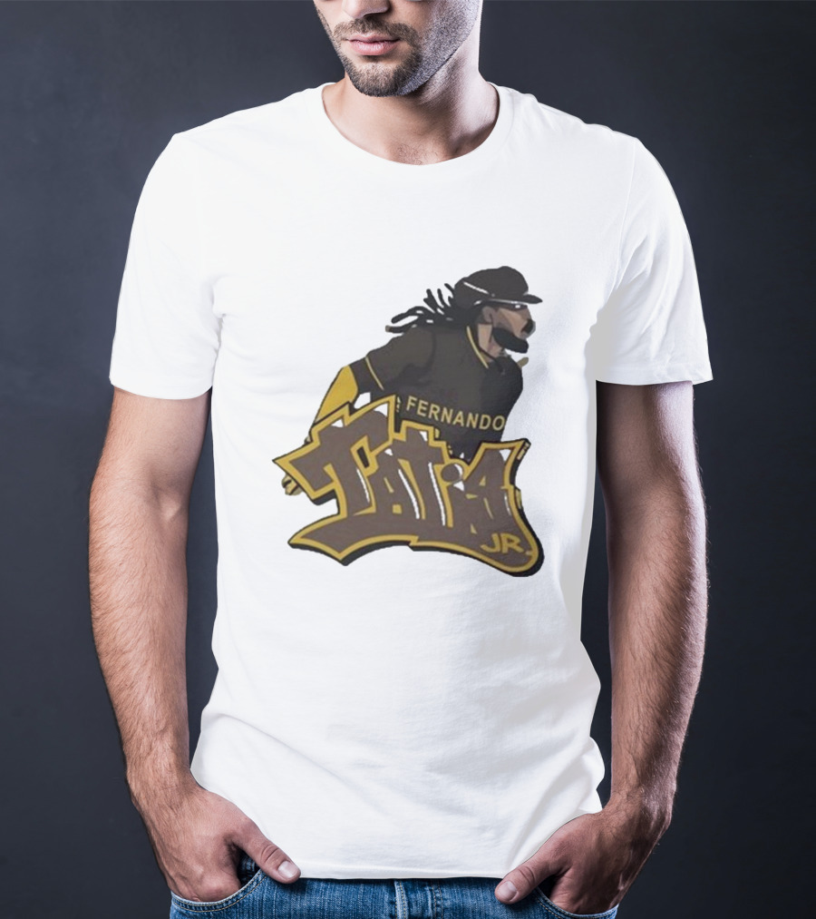 San Diego Padres Fernando Tatis Jr Player Graffiti T-Shirt