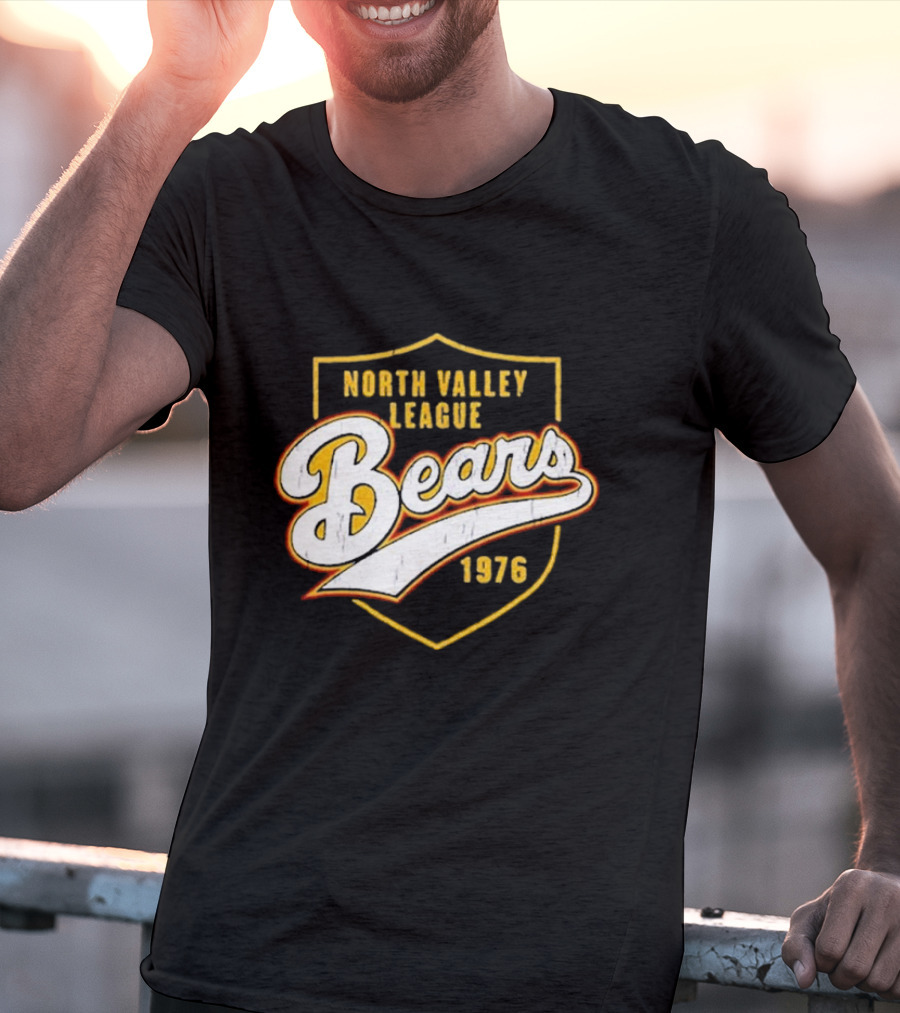 North Valley League Bears 1976 T-Shirt