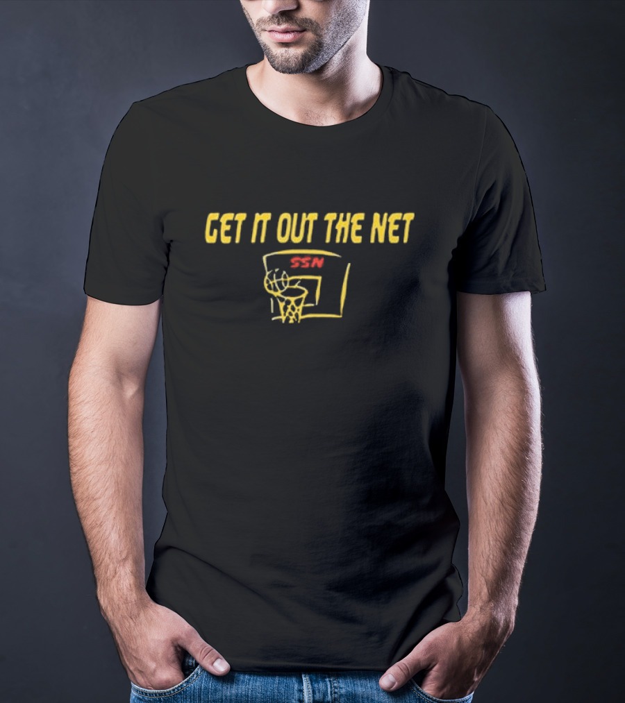 Get It Out The Net SSN Jay-O Basketball Hoop T-Shirt