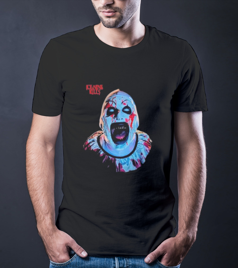 Ice Nine Kills Band Vintage Mask Horror Clown T-Shirt