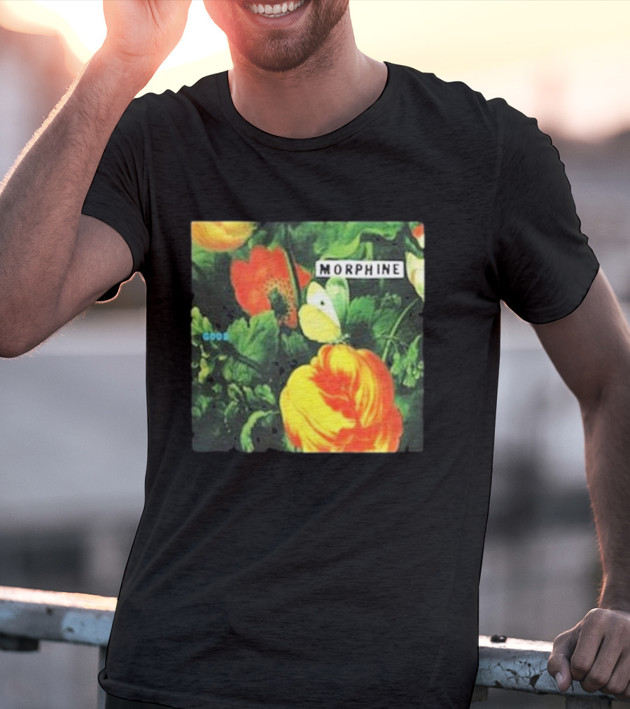 Morphine Good Floral Butterfly Garden T-Shirt