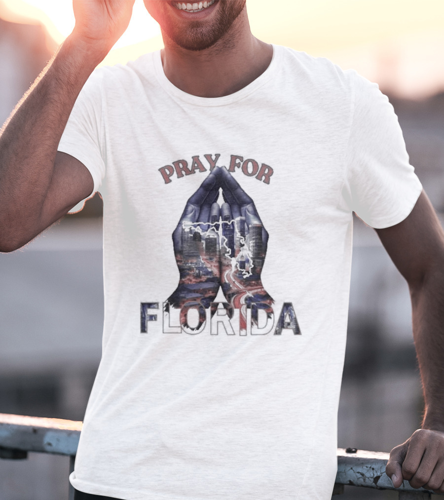 Pray For Florida Hurricane Milton T-Shirt