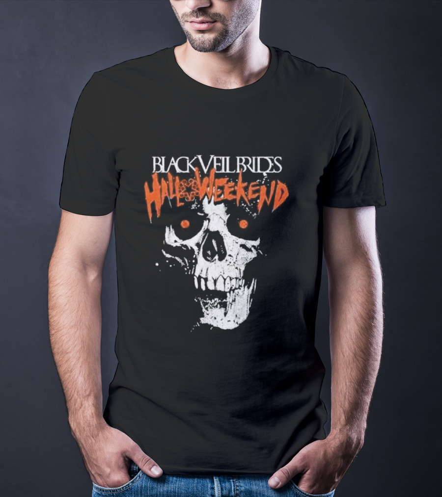 Black Veil Brides Halloweekend Skull T-Shirt