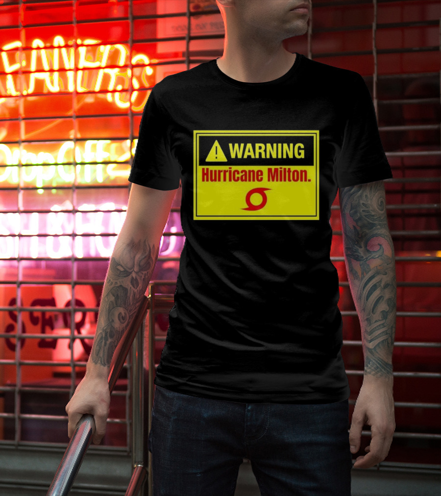 WARNING Hurricane Milton T-Shirt