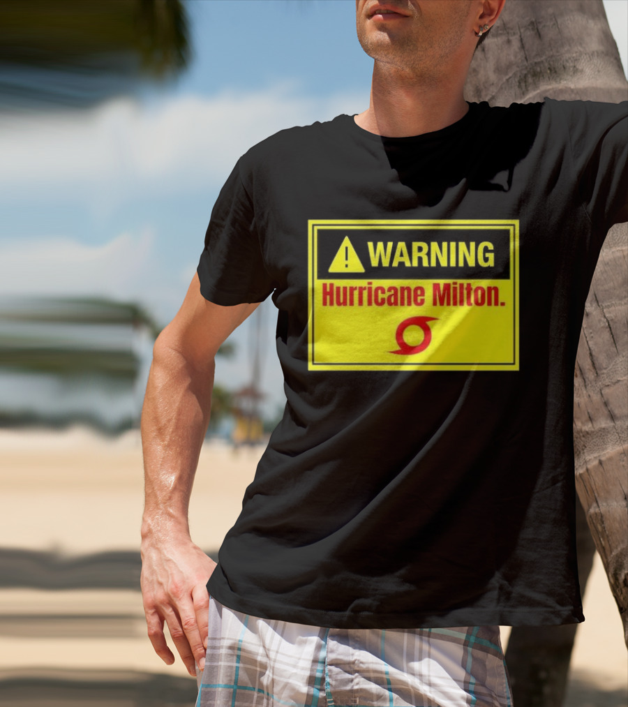 WARNING Hurricane Milton T-Shirt