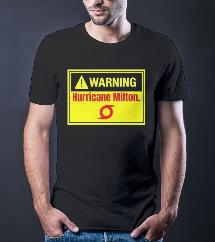 WARNING Hurricane Milton T-Shirt