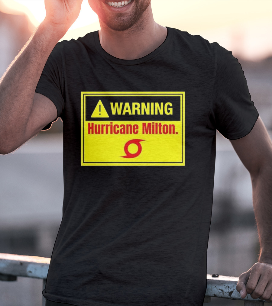 WARNING Hurricane Milton T-Shirt