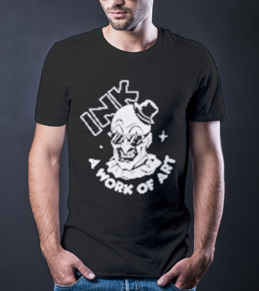 Ice Nine Kills Terrifier Hack ‘n’ Slash Pocket Ink A Work Of T-Shirt