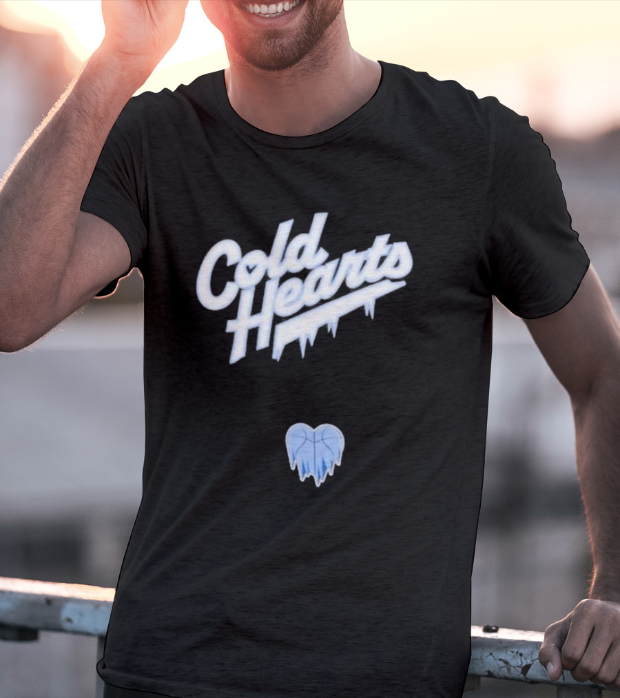 Cold Hearts Script Ice Drip T-Shirt
