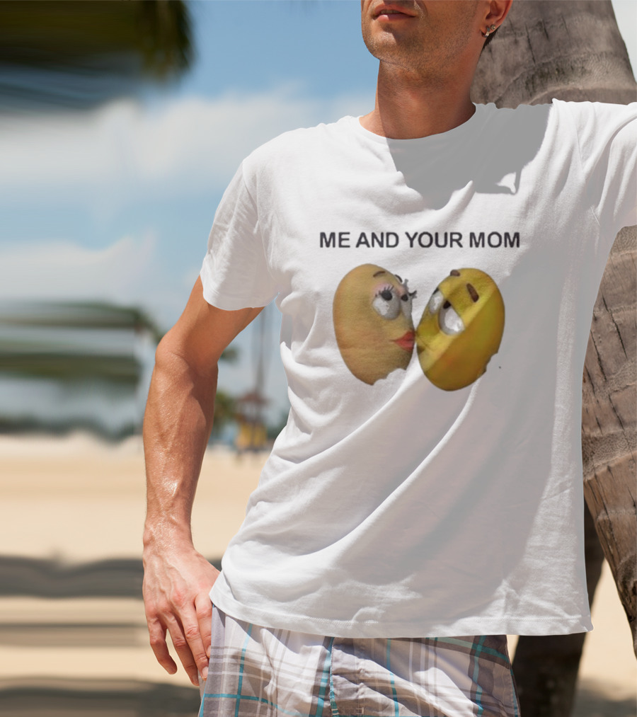 ME AND YOUR MOM Eggs Pastel T-Shirt