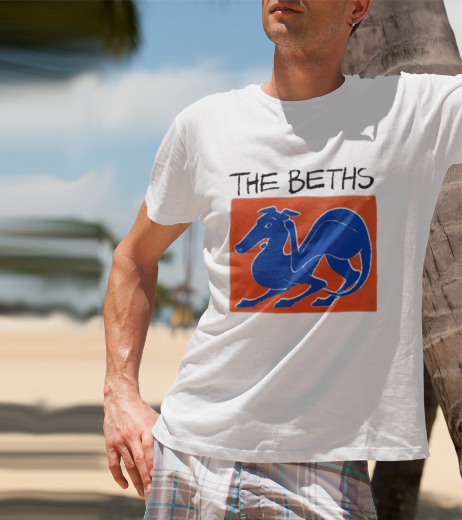 The Beths Blue Dog T-Shirt