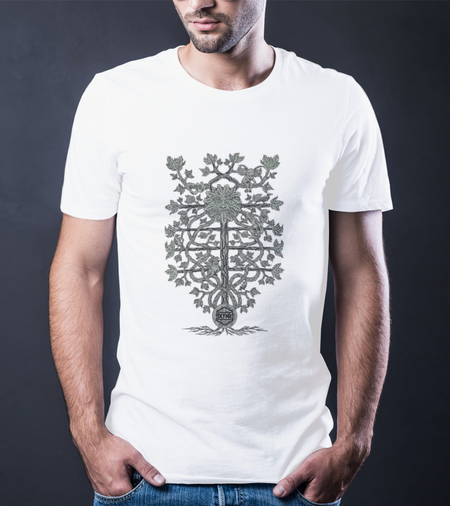 The Green Man Tree Design DLYNR T-Shirt