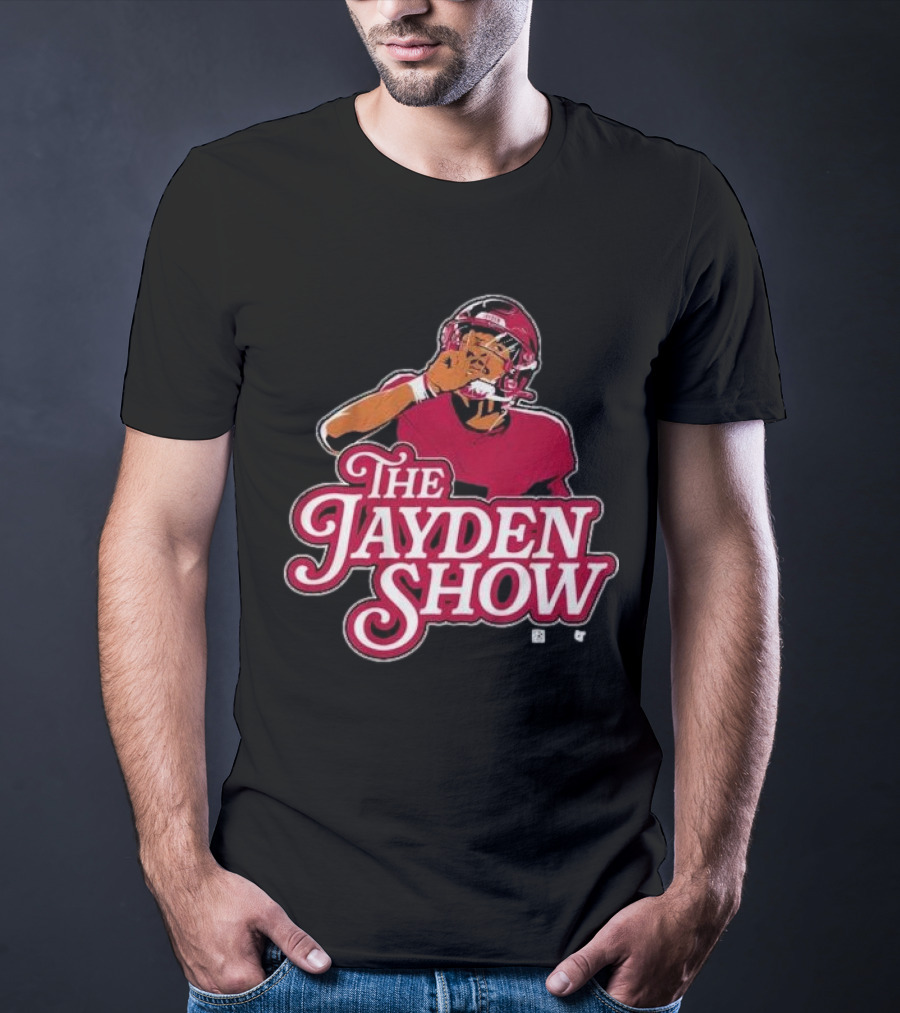 The Jayden Show Jayden Daniels Football Player T-Shirt