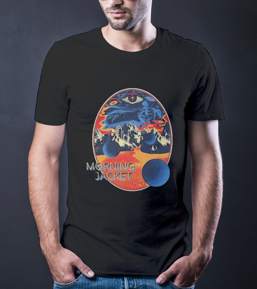 My Morning Jacket Cosmic Landscape Oval T-Shirt
