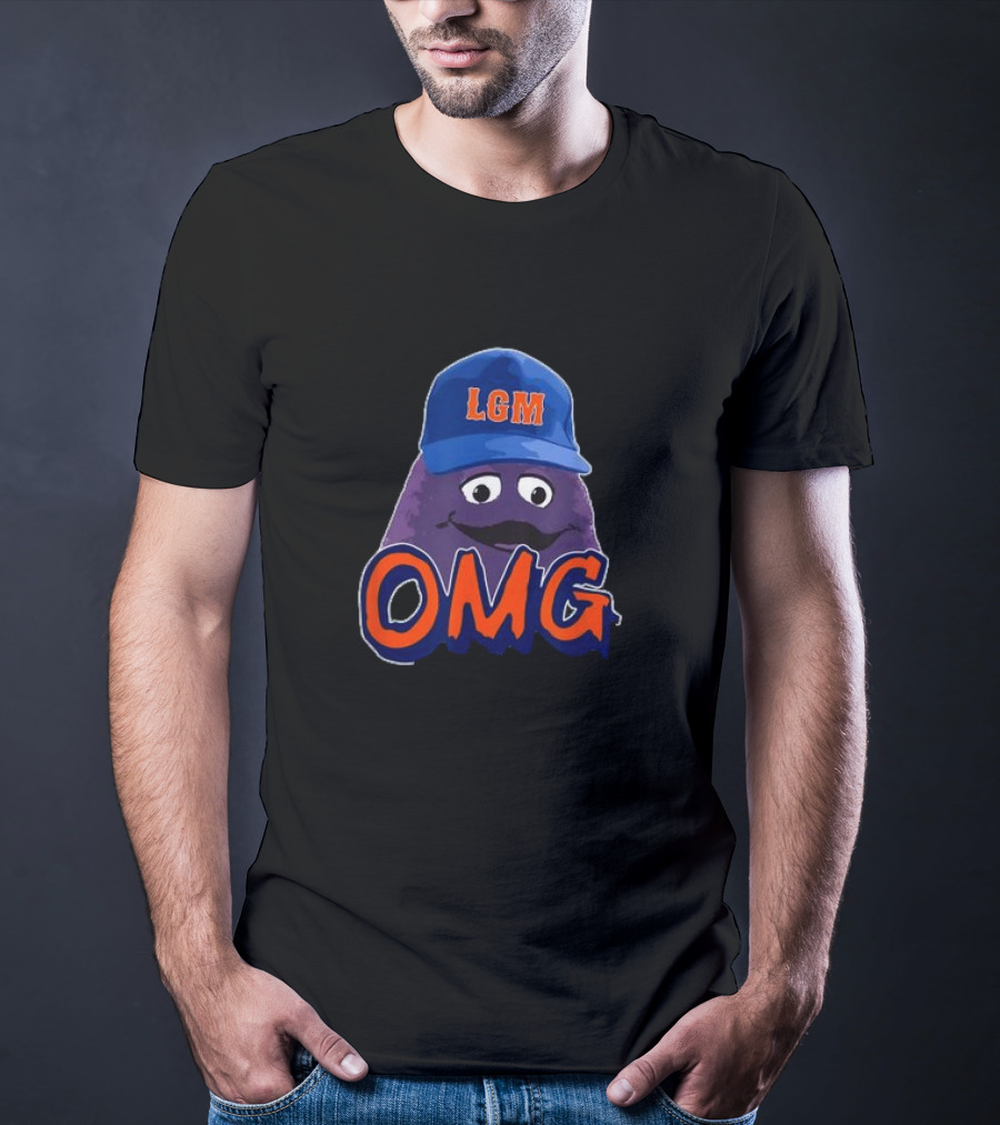 OMG New York LGM Character Hat T-Shirt
