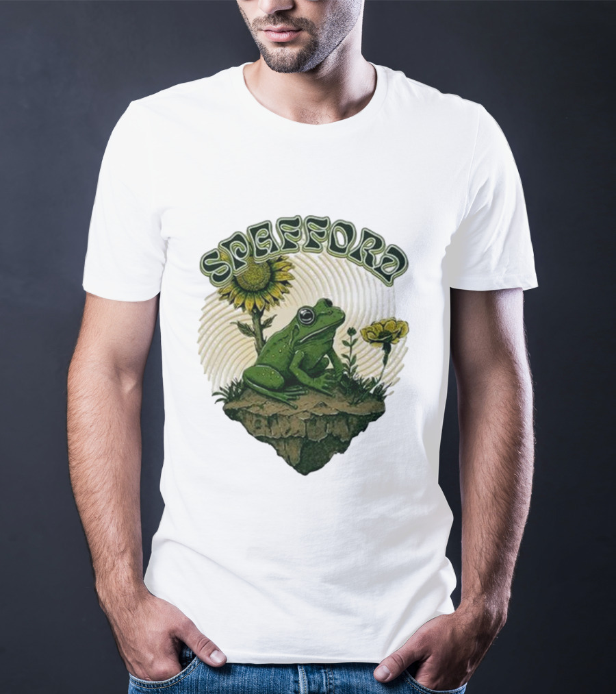 Spafford Frog Sunflower Rock Plateau T-Shirt