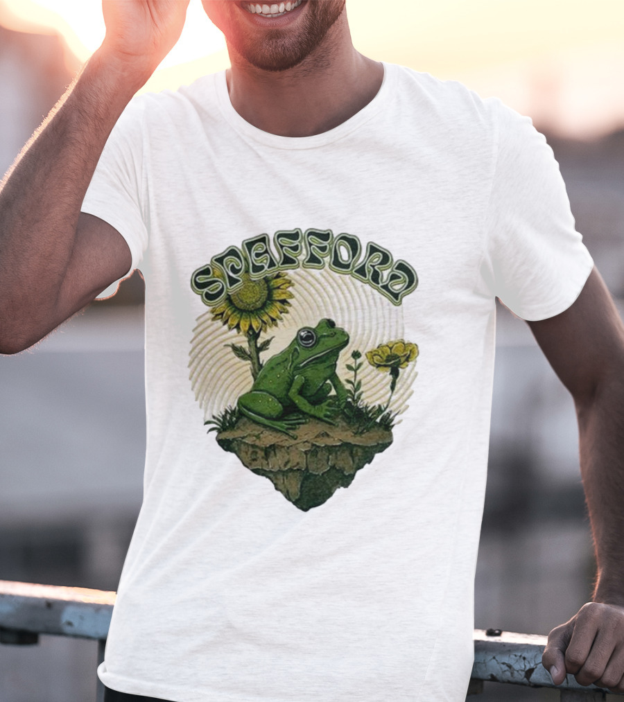 Spafford Frog Sunflower Rock Plateau T-Shirt