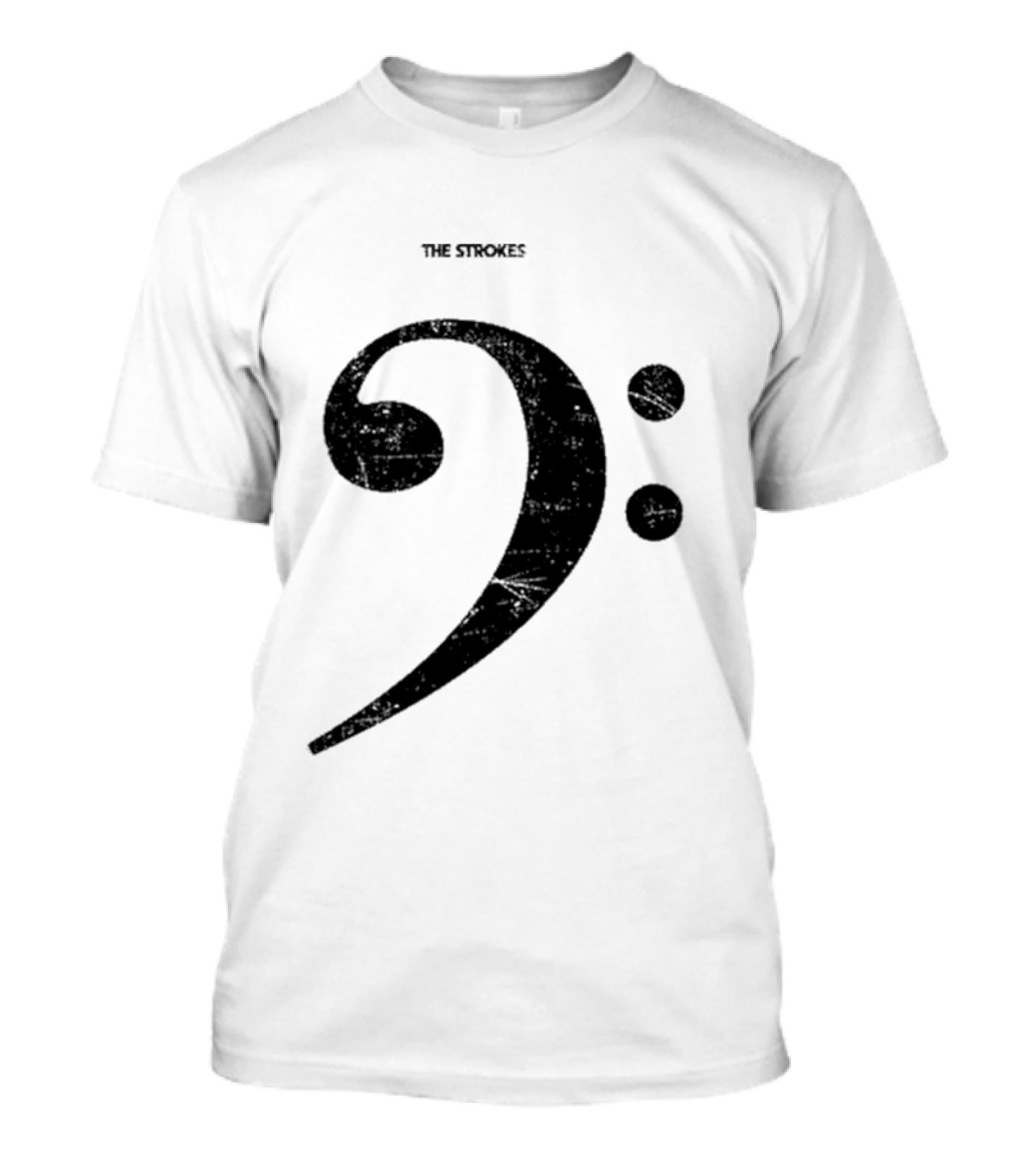 The Strokes Bass Clef T-Shirt